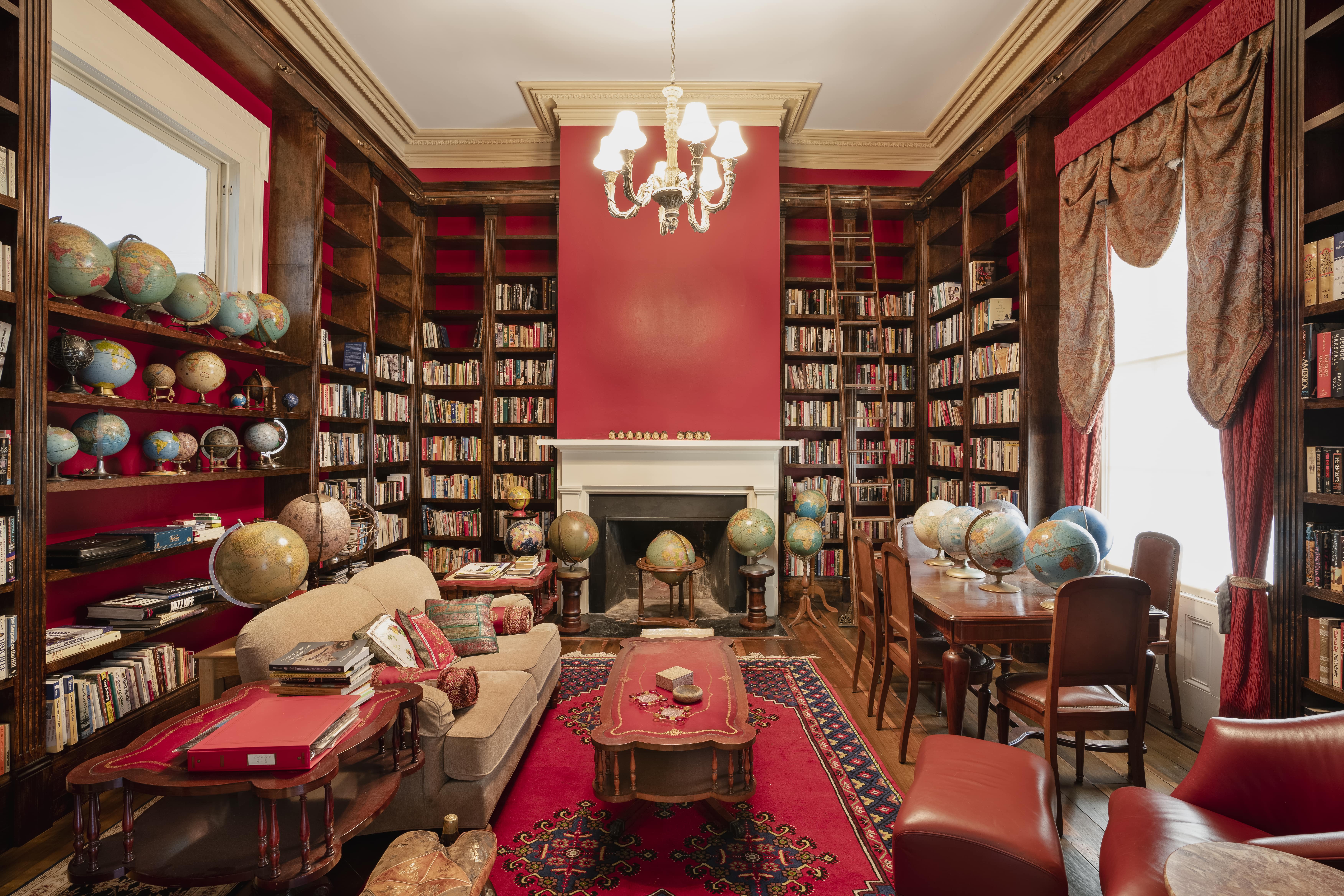 Custom Library Home Remodel in Nashville by Red Oak