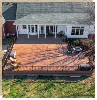 Custom Deck by Red Oak Building Company in Nashville and Franklin TN